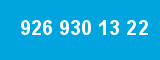 926 930 13 22